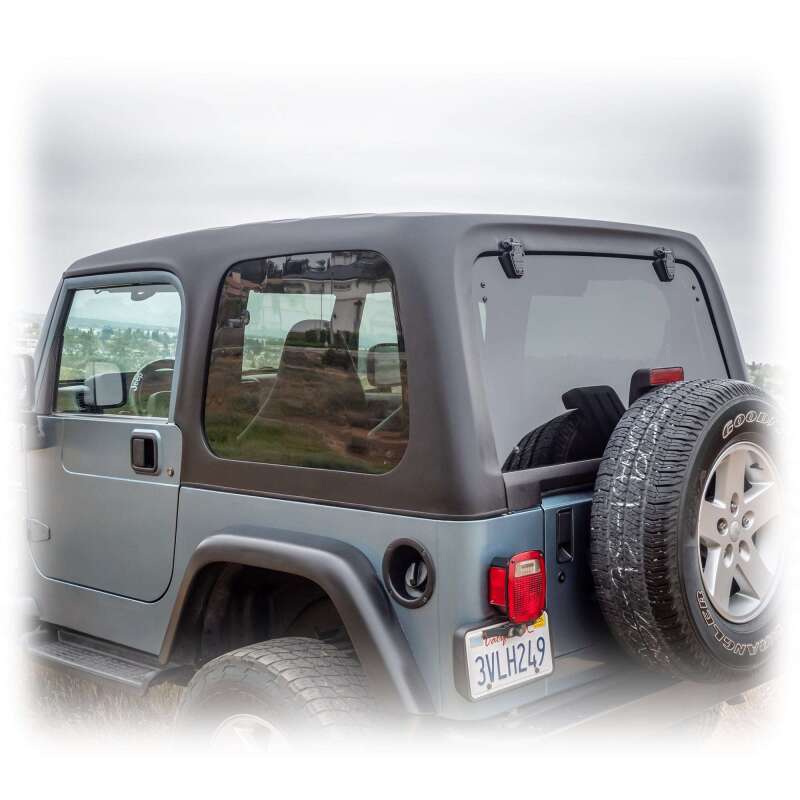 Jeep TJ Hardtop - TURN Offroad - Squareback, 1-Piece - White - `97-`06